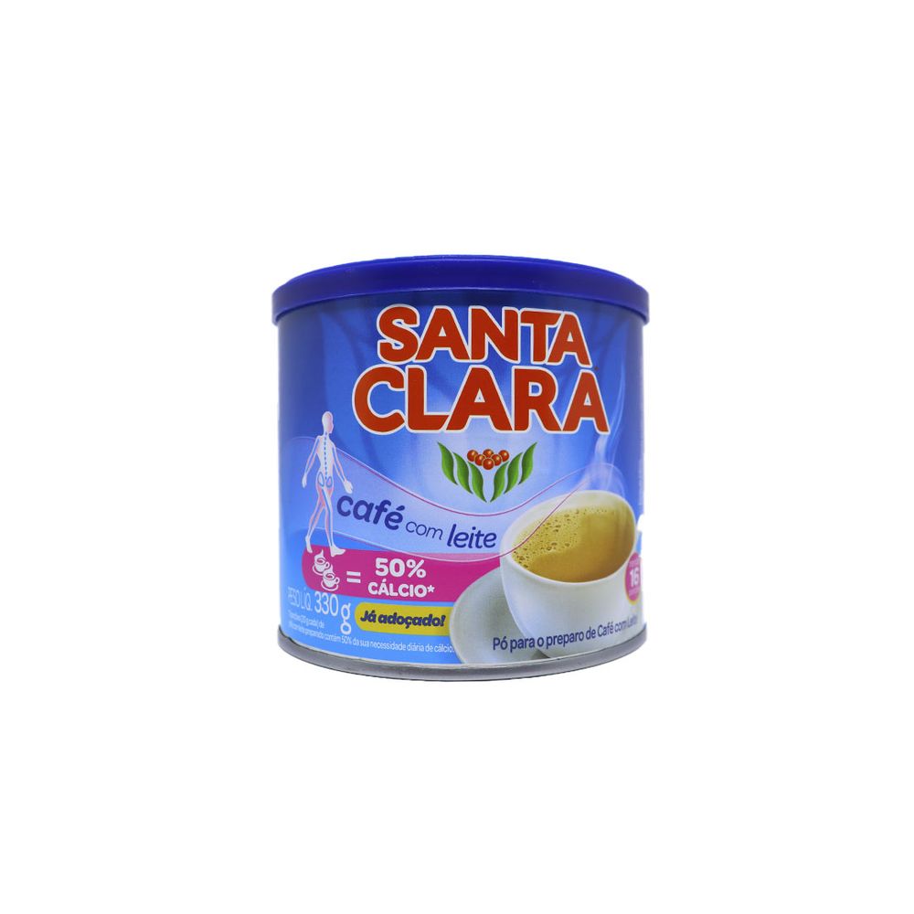 Café Com Leite Santa Clara 330g - Sao Luiz loja Virtual