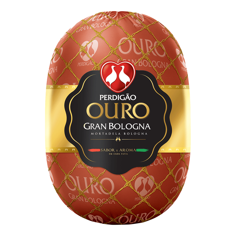 Mortadela Bologna Ouro Perdigão Fatiado Bandeja 100g Sao Luiz loja