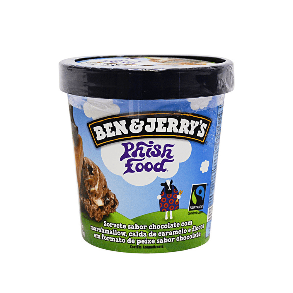 Sorvete Ben And Jerry`s Phish Food 458ml Sao Luiz Loja Virtual